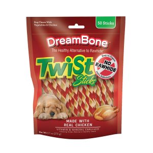 DreamBone Twist Sticks with Chicken