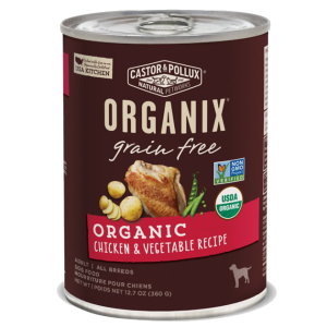 Castor & Pollux Organix Grain-Free Chicken Recipe